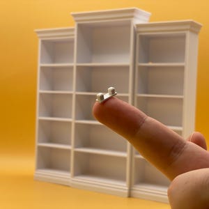 STL file of a vintage-style bookcase