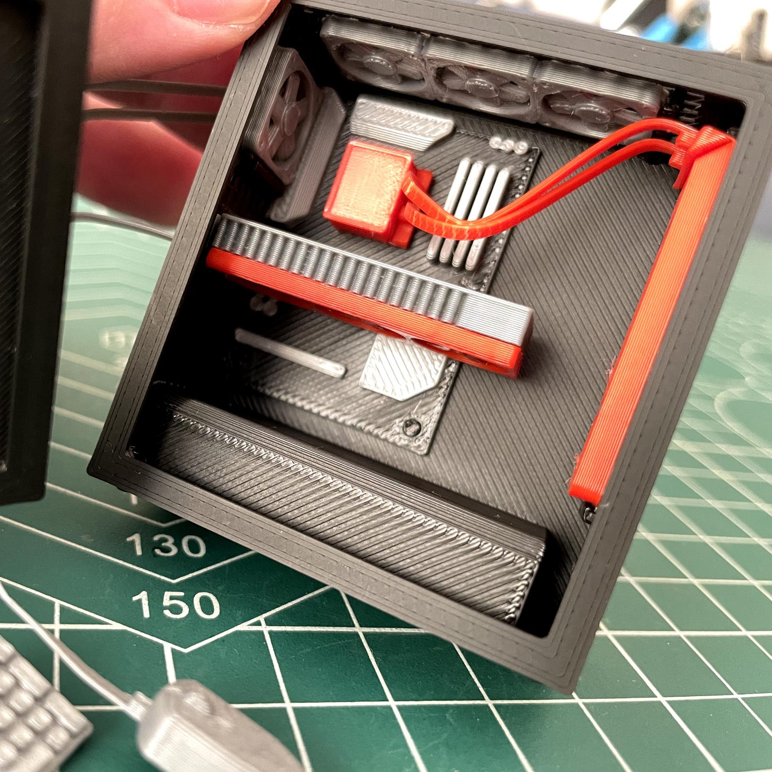 Miniature Dollhouse Gaming Computer 3D STL Files - 1:12 Scale ...