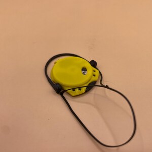 Tiny headphone and disc combo for dioramas