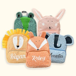 Sac à dos personnalisé pour enfant, sac à dos pour garderie, sac à dos à broder, sac à dos pour école, cadeau bébé broderie, cadeau enfant, sac en toile