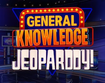 Quiz interattivo di cultura generale Jeopardy / PowerPoint (download digitale, 6 giochi)