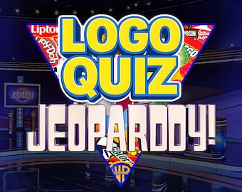 Logo-Quiz Jeopardy | Interaktives Power Point Quiz (Digitaler Download, 3 Spiele)
