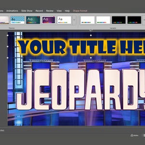Modello di PowerPoint Jeopardy personalizzabile / Facile da usare con navigazione fluida (download digitale) immagine 9