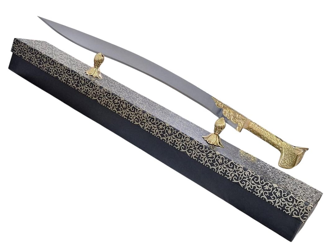 Yatagan Sword, Handmade Yataghan Sword, Ottoman Sword,sword, Long Sword ...