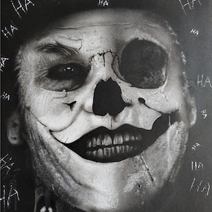 Airbrushed Jack Skull
