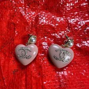 Heart Chanel Earring -  Ireland