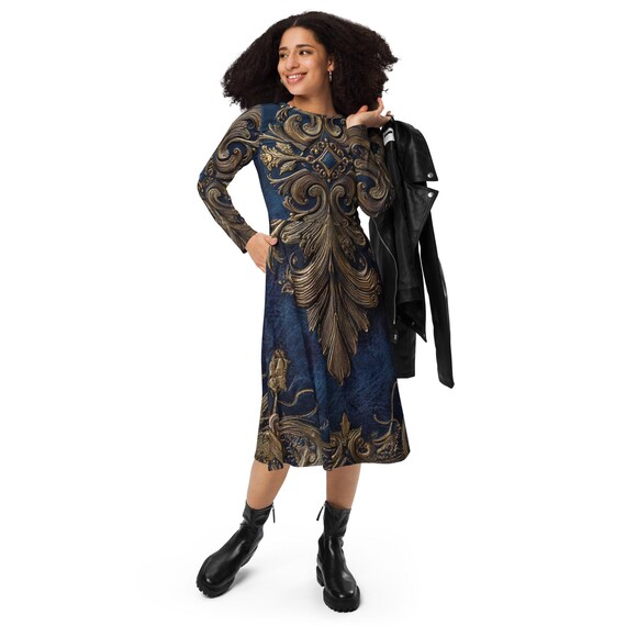 celestial midi dress Celestial Midnight Midi Dress