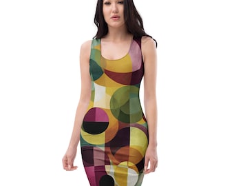 Bodycon dress "Optical"