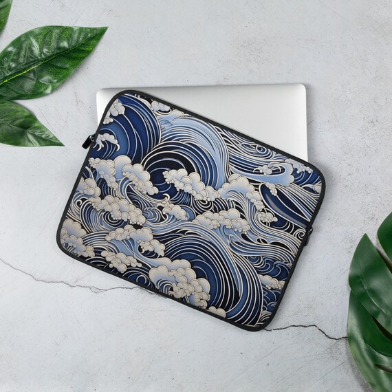 Laptop Sleeve Waves of Japan
