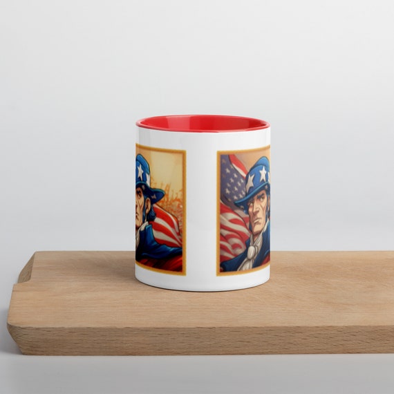 Mug with Color Inside "Patriot"