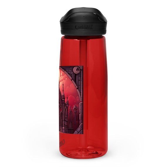 Sports water bottle "Neo gothic"