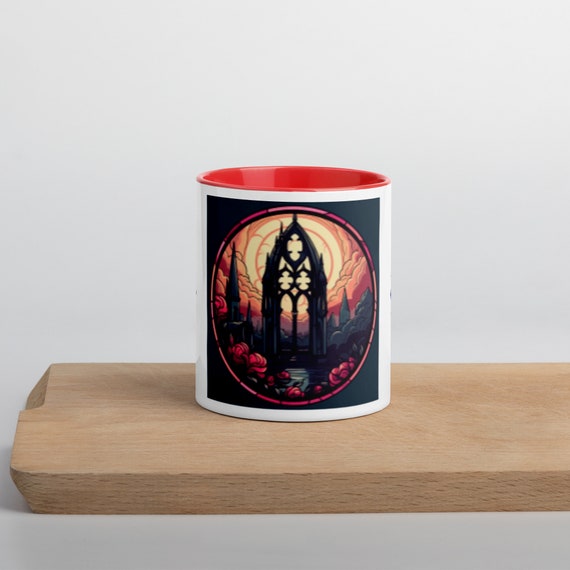 Mug with Color Inside "Neo Gothic"