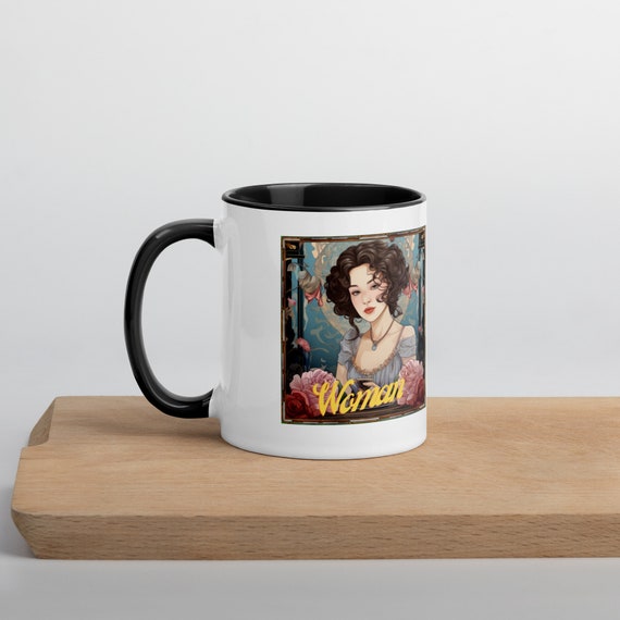 Mug with Color Inside "Woman"