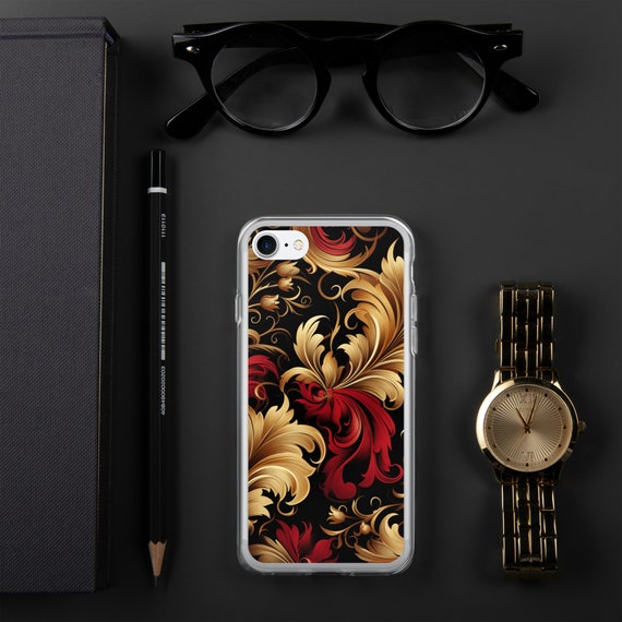 Clear Case for iPhone® Baroque Gold