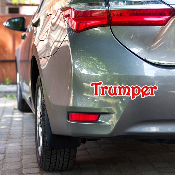 Bubble-free stickers "Trump" (Trumper Bumper)