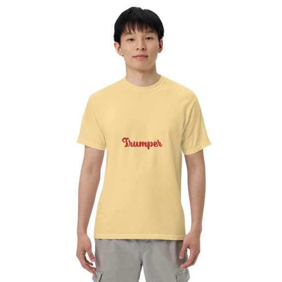 Unisex garment-dyed heavyweight t-shirt "Trumper"