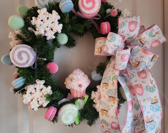 Winter sweet treat wreath