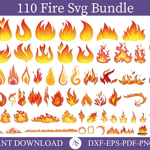 Fire SVG Bundle, Fire ClipArt, Fire Svg Files, Fire Flames Svg, Flames Frame Svg, Fire Frame Svg, Fire Png
