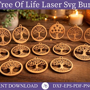 Tree of Life SVG Laser Cut Files: Celtic Family Tree Art, family tree laser cut, christmas home decor, family tree roots svg, wall art svg