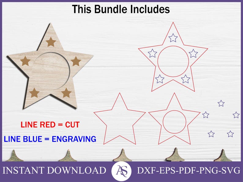 Shooting Star Tealight Holder, Star Snowflake Tree and Reindeer