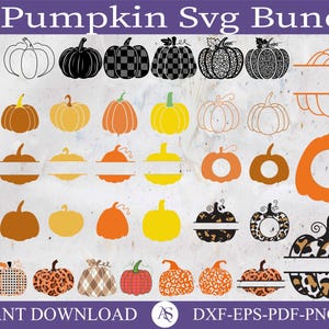 Pumpkin SVG, PNG, EPS, Instant Download, Pumpkins Bundle, Digital Download, Pumpkin Clipart, Pumpkin Vector, Pumpkin Silhouette