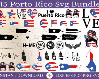 45 Puerto Rico Svg, Latina Svg, Cricut Svg, Puerto Rico Png, Puerto Rico Flag, Taino Frog Svg, Boricua Svg, Puerto Rico Frog