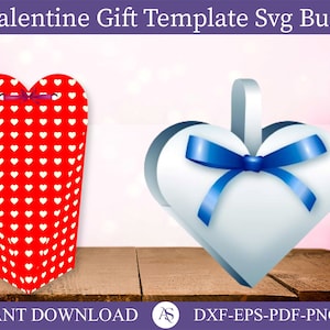 Pop-Up Gift Card Box SVG Template, Gift Card Holder Template, Gift Card Carrier SVG, Cricut Cut Files, Silhouette Cut Files, Valentine svg