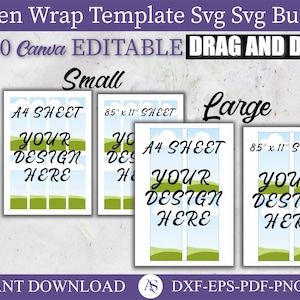 Pen Wrap Template, Pen Sublimation Template, Pen Wrapper Template, Sublimation Pen Template, Pen svg, Pen Wrap Size, png, Canva Editable