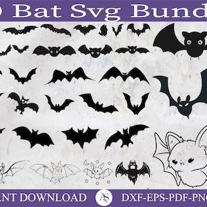 Pakiet Bat SVG, Halloween Bat SVG, Bat, Halloween, Night Bat SVG, PNG, pliki SVG dla Cricut, sylwetka, Cricut, Halloween SVG