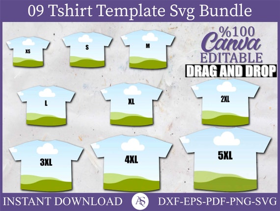 All Over T-Shirt Template Canva All Over T-shirt Template T-Shirt Sublimation Blank Template Drag Drop T-Shirt Template T-Shirt Template