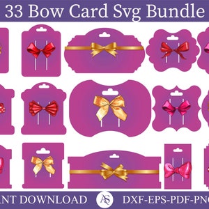 Hair Bow Display Card Template Svg, Hair Bow Card Template, Bow Holder Svg, Hair Clip Holder svg, Bow Card Svg, Bow Holder Card Svg