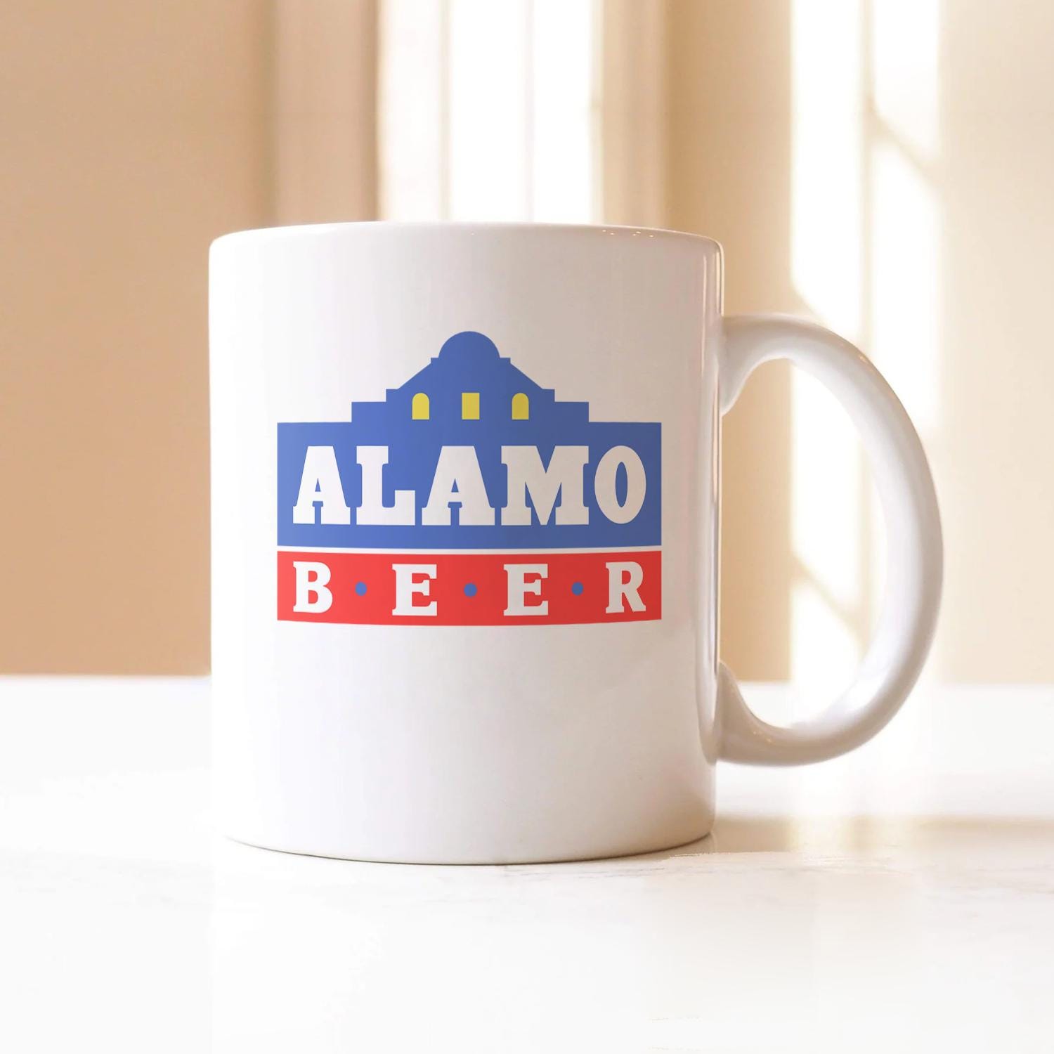 Alamo Logo Coffee Mug, King of the Hill