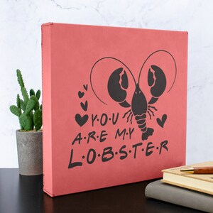 Friends Lobster Engraved Wall Canvas