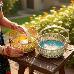 Velvet Indian Bangles \ Bracelets - Indian Jewelry - Indian Wedding Jewelry - Indian Return Gifts - Indian Festivals Jewelry, Diya|Diwali Bulk Gifts|Bulk Diyas|Tealight HoldersDiwali Diyas|Bulk Diwali favors|Diwali Gift|Diwali Decorations|Diwali Decor|Puja Favors, Floating Candle Holder, Home Decor, Floating Diya, Outdoor Party Decor, Puja Gift, Golu, Navratri, Diwali, Party Gift, Table Decor, Lotus Urli Stand Set of 3, Golden,Bowl Size - 8Inch Design Magnifique Urli Bowl tealight Holder Stand