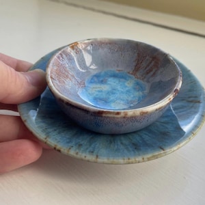 Handmade ceramic set of bowls