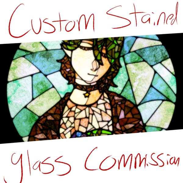 Custom stained glass commission