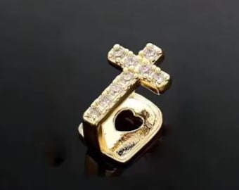 Cross Grillz For Women/Jewelry Dental Grillz/Tooth Jewelry/Teeth gap filler