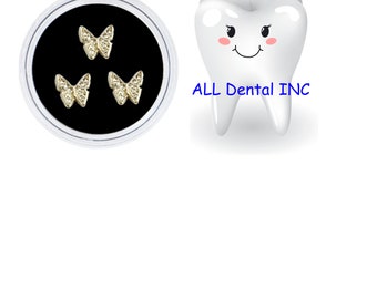 Butterfly  Dental Teeth Crystal Ornament Tooth Gems/ Fashion Teeth Gems Beauty /  Teeth Jewelry Gem Decoration /3pc Gems