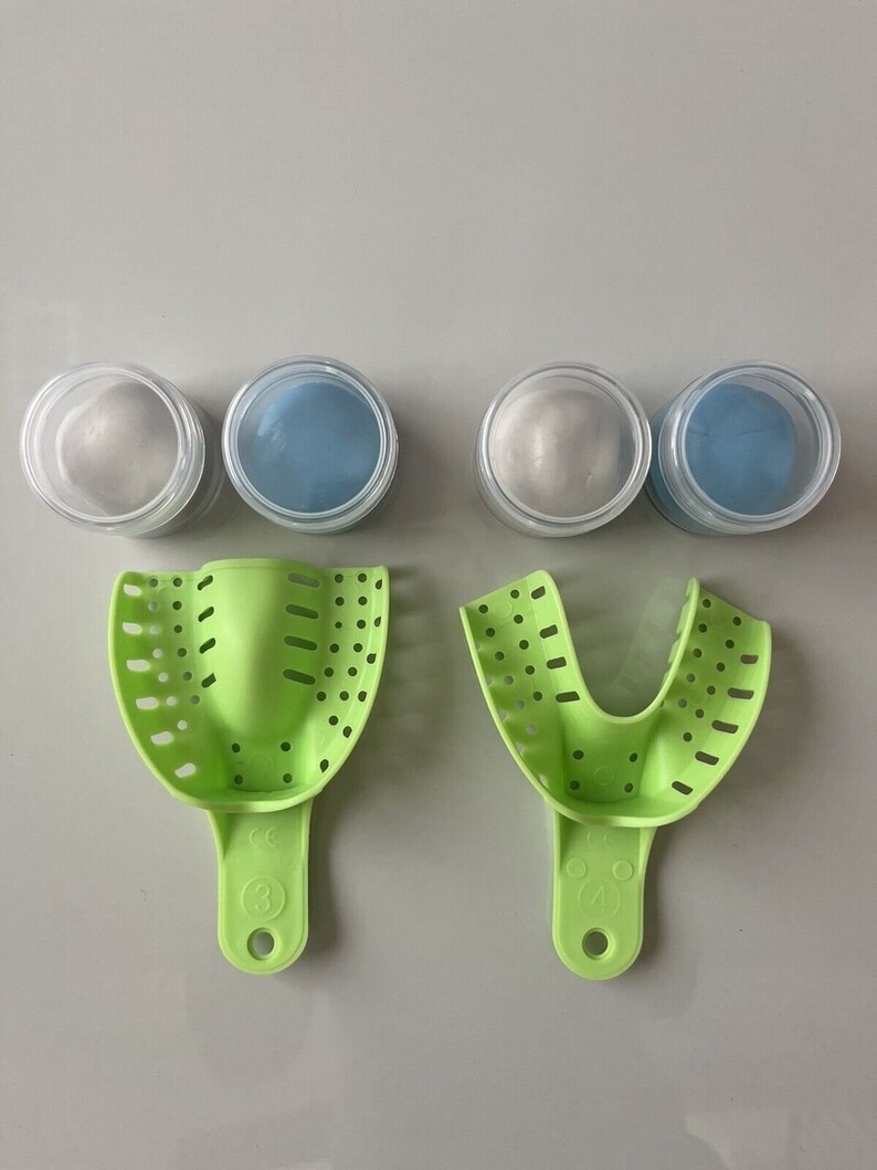 Dental Putty and Upper and Lower Trays for Impressions/putty for Night