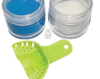 Anterior Dental putty  upper tray for impressions/Putty for Dental impressions front teeth/Teeth Grillz immpresion material