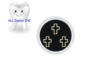 Cross Dental Teeth  Ornament Tooth Gems/ Fashion Teeth Gems Beauty Diamond/ Dental Crystal Teeth Jewelry Gem Decoration Bur/Cross 3pc Gems