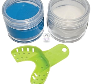 Anterior Dental putty  lower tray for impressions/Putty for Dental impressions front teeth/Teeth Grillz immpresion material