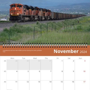 Montana Railroading 2024 Calendar - Etsy