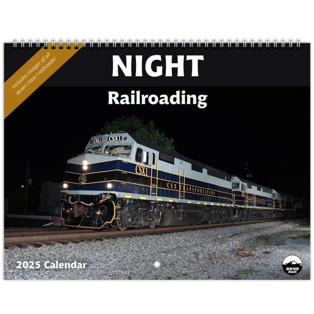 Network Rail Calendar.pdf Night Railroading 2025 Calendar - Etsy