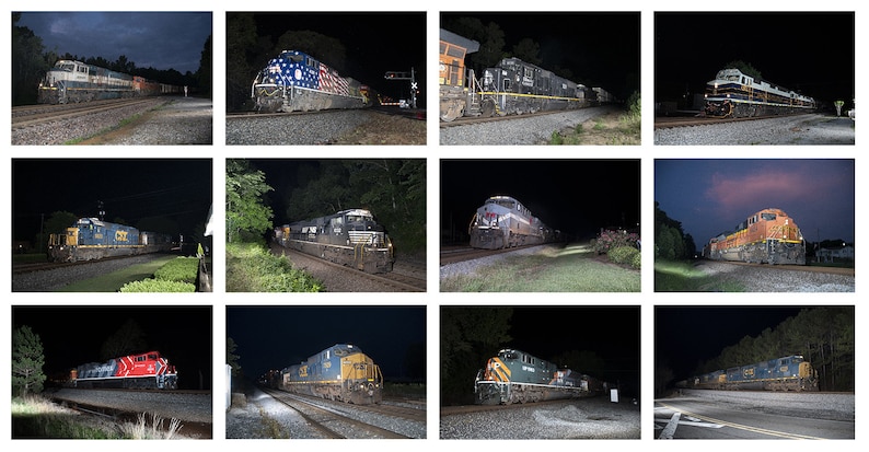 Night Railroading 2024 Calendar - Etsy
