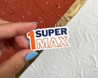 Super Max | F1 Sticker | Red Bull Racing