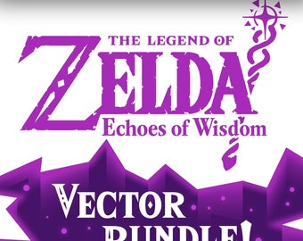 The Legend of Zelda: Echoes of Wisdom SVG Bundle / SVG / Zelda Vector / Editable / Download / Vectors / Vector Bundle / Cricut / Nintendo