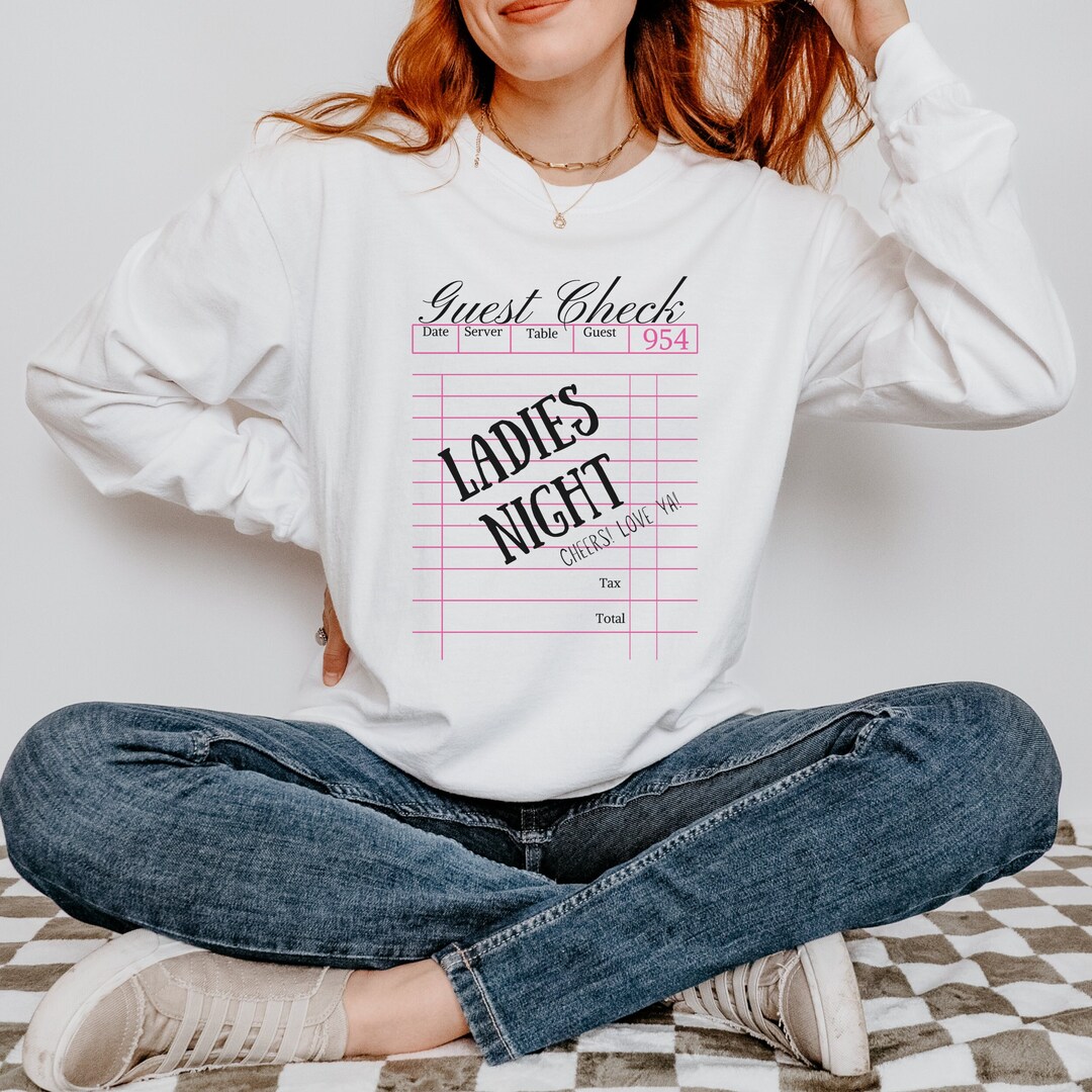 Ladies Night Shirt Comfort Colors Girls Night Out Shirt Etsy
