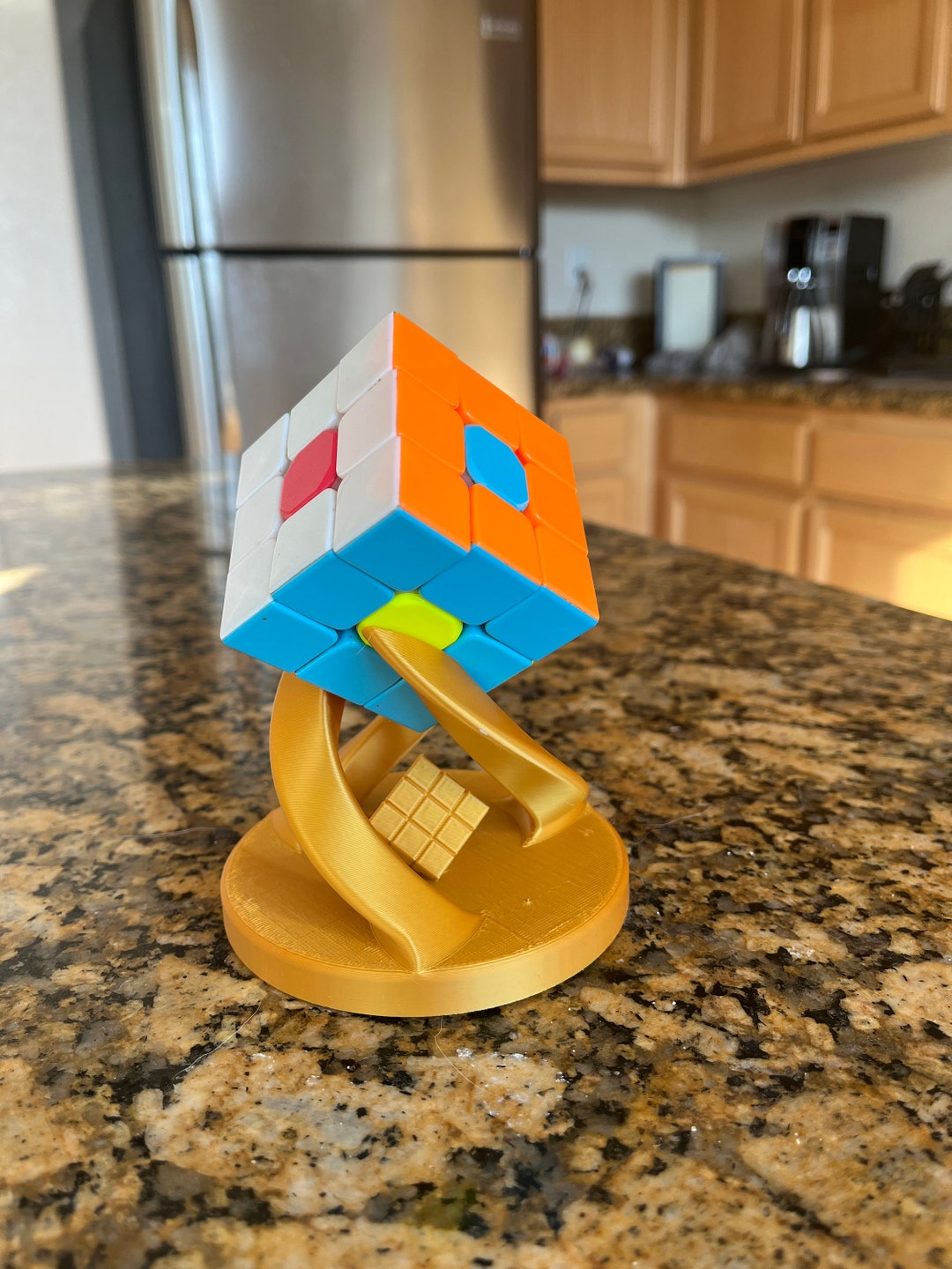 Rubiks Cube Stand 3D Print Etsy Australia