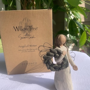 Willow Tree “Angel of Winter” – Retired Figurine – Rare Find